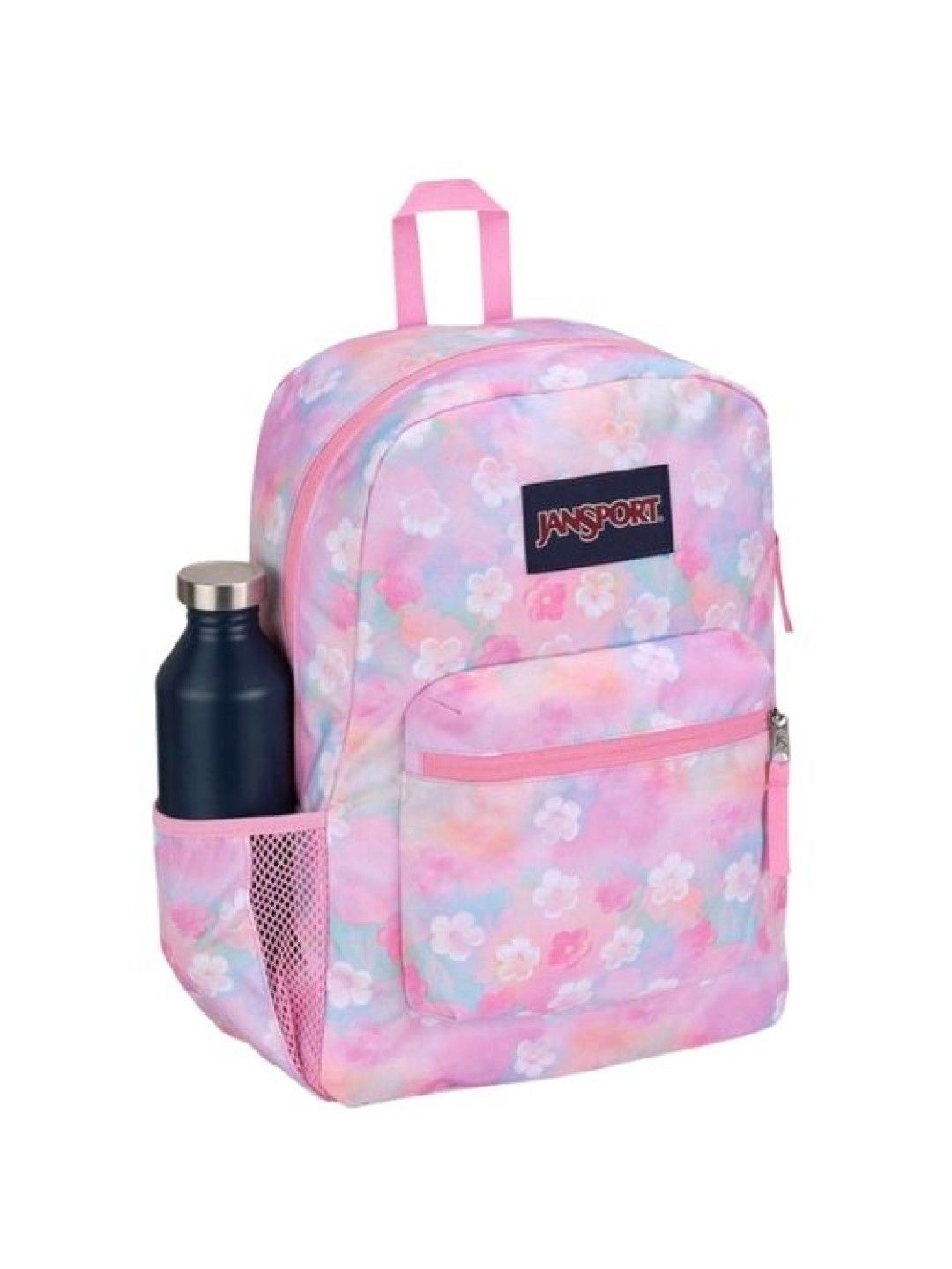 JanSport Backpack Cross Town Neon Daisy edamama